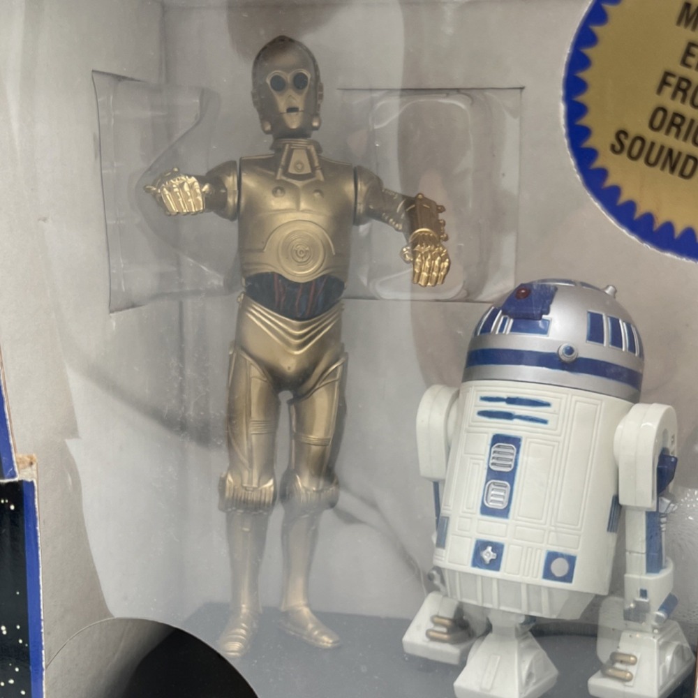 Star Wars Electronic Talking Bank C-3PO & R2-D2 1995 Vintage